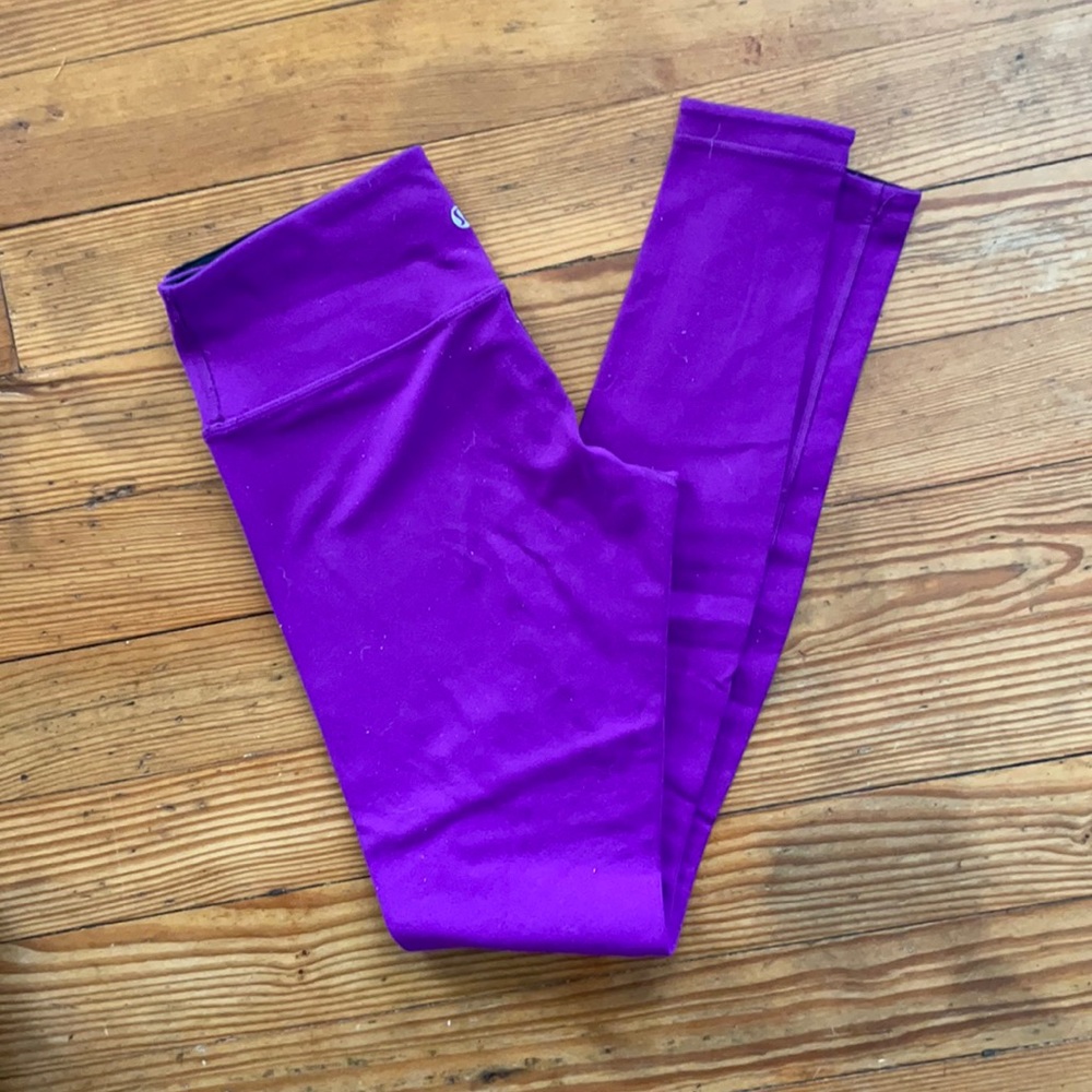 Lululemon wunder under reversible tights